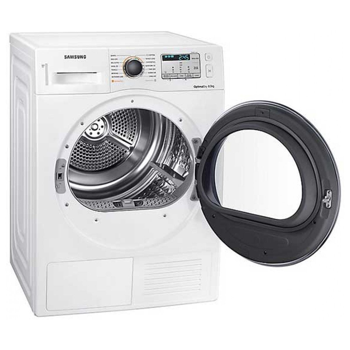Samsung Heat Pump Dryer 9KG 17 Prog Air Wash White A+++